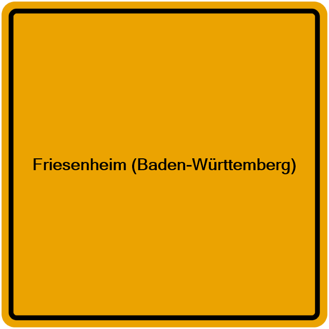 Einwohnermeldeamt24 Friesenheim (Baden-Württemberg)
